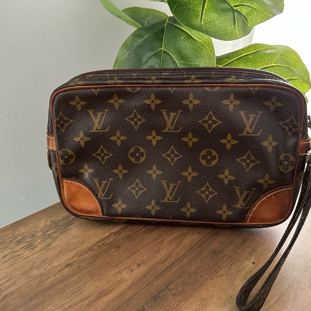 Louis Vuitton Vintage Monogram Trousse 23 Toiletry Bag